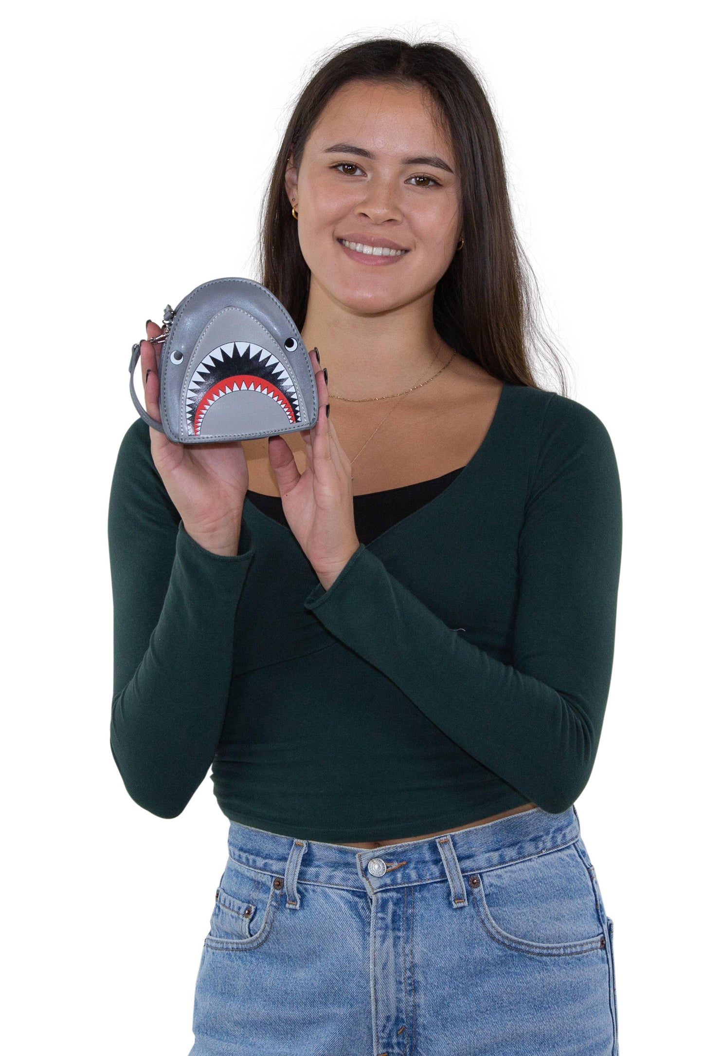 Scary Shark Wristlet
