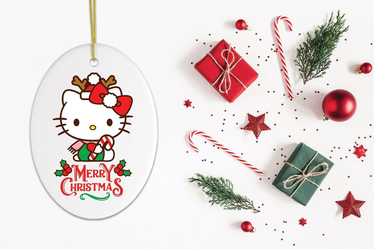 Kitty Christmas Ornament - McCabe's Costumes