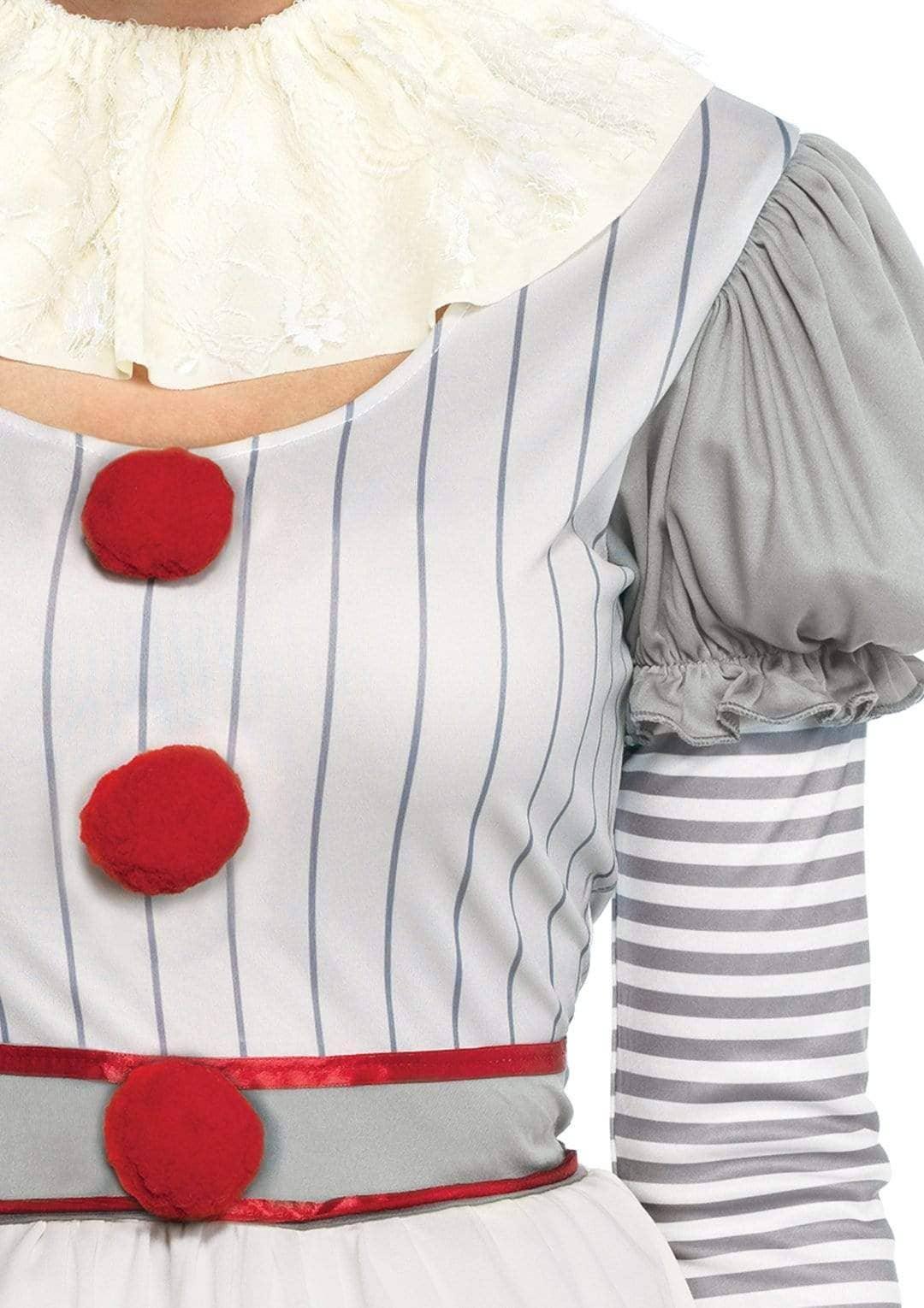 Creepy Clown Costume: Multicolor - McCabe's Costumes