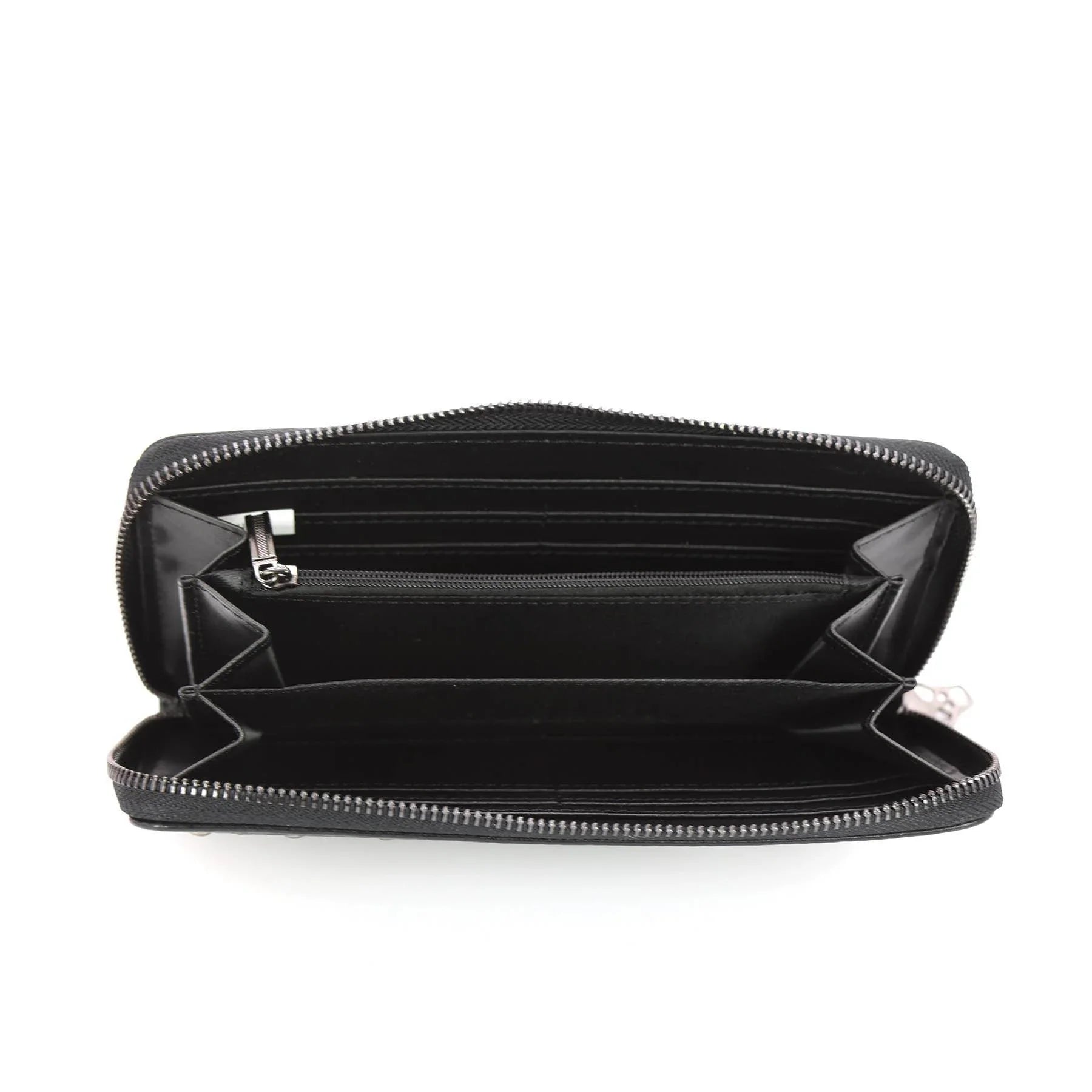 Skull Studs Wallet - McCabe's Costumes