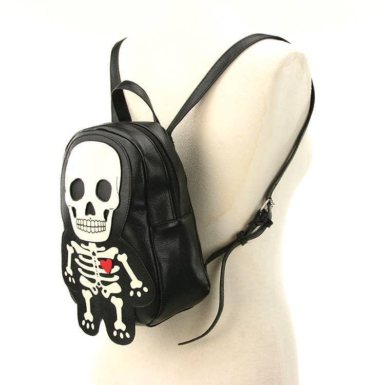 Glow in the Dark Skeleton Backpack - McCabe's Costumes