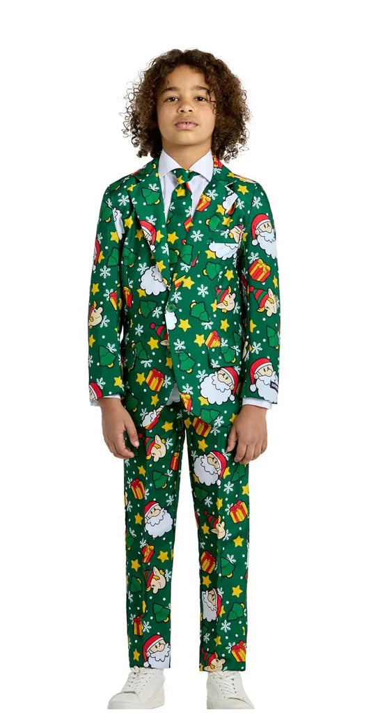 BOYS Santa Elves Green - McCabe's Costumes