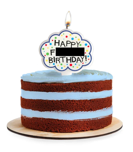 X-Rated Birthday Candle - McCabe's Costumes