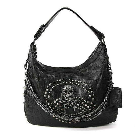 Studded Skull Hobo Bag - McCabe's Costumes
