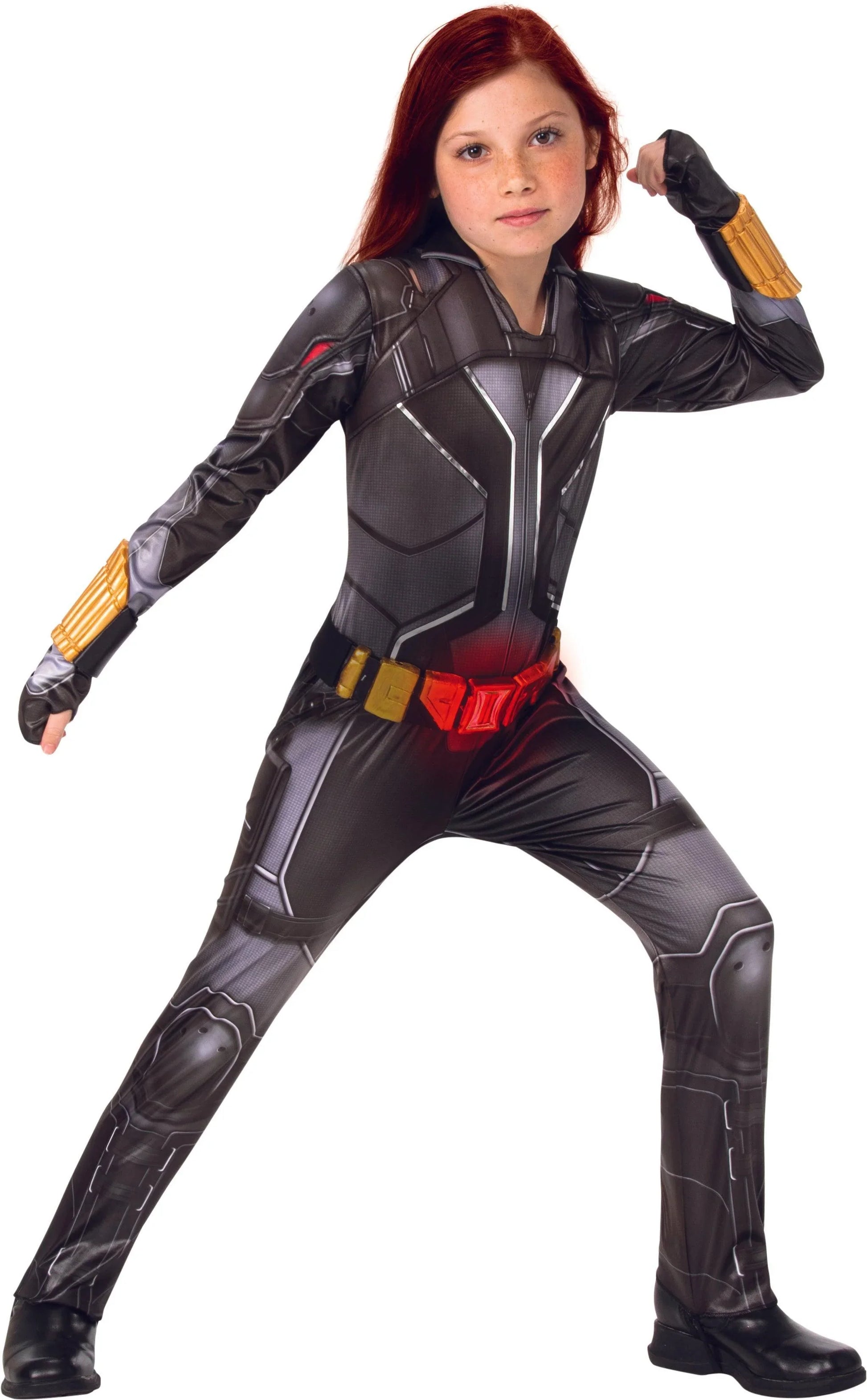 Child Deluxe Black Widow Costume (Black Widow Movie) - McCabe's Costumes