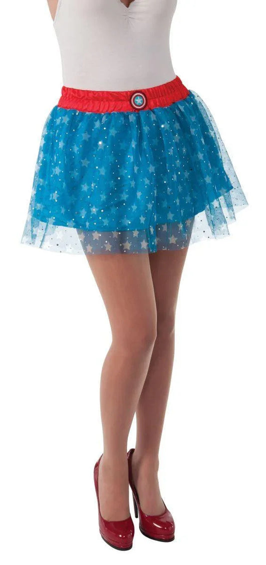 Adult Captain America Skirt - McCabe's Costumes