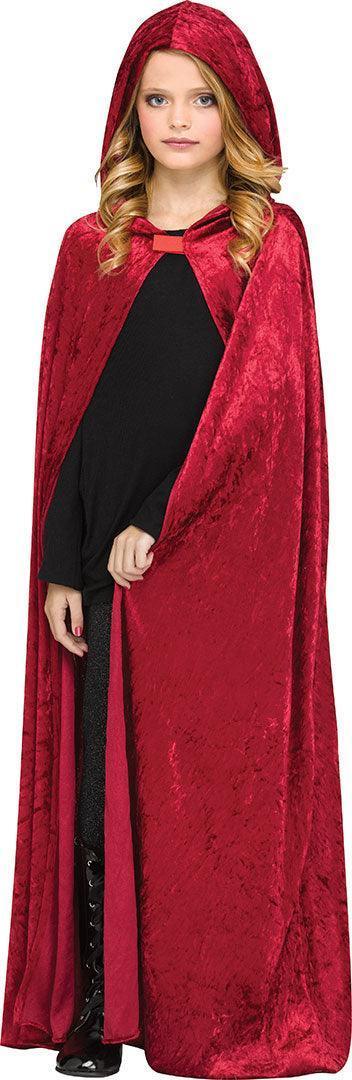 Child Velour Cape - McCabe's Costumes