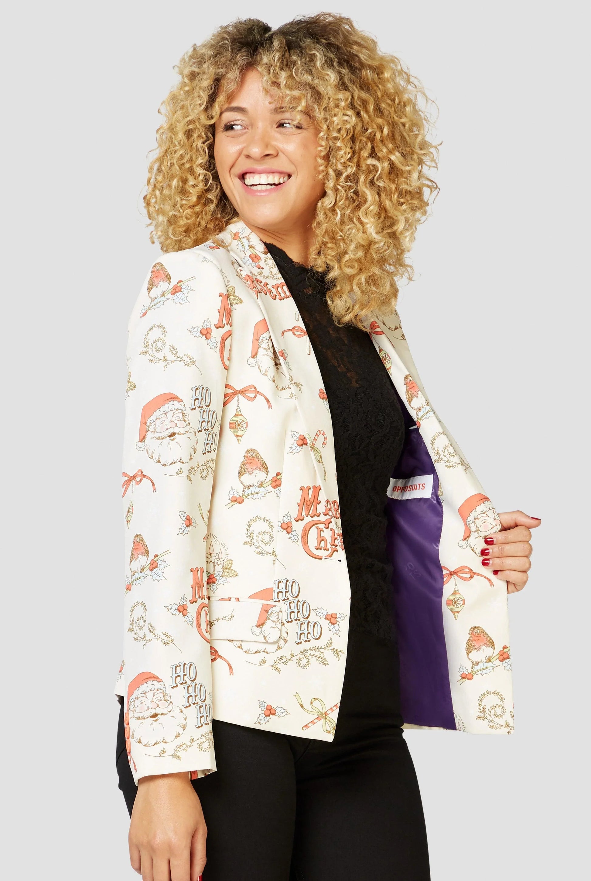 Adult Hohoholly Blazer - McCabe's Costumes