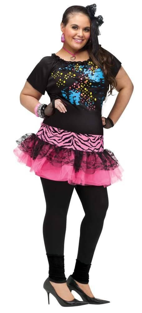 Adult 80s Pop Party Costume - McCabe's Costumes