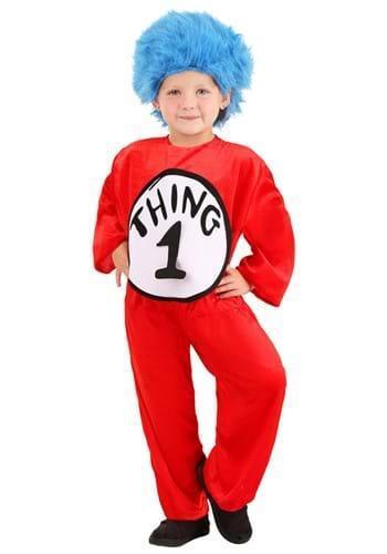 Child Dr. Seuss Thing 1 & Thing 2 Costume - McCabe's Costumes