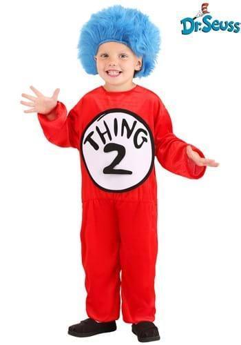 Child Dr. Seuss Thing 1 & Thing 2 Costume - McCabe's Costumes